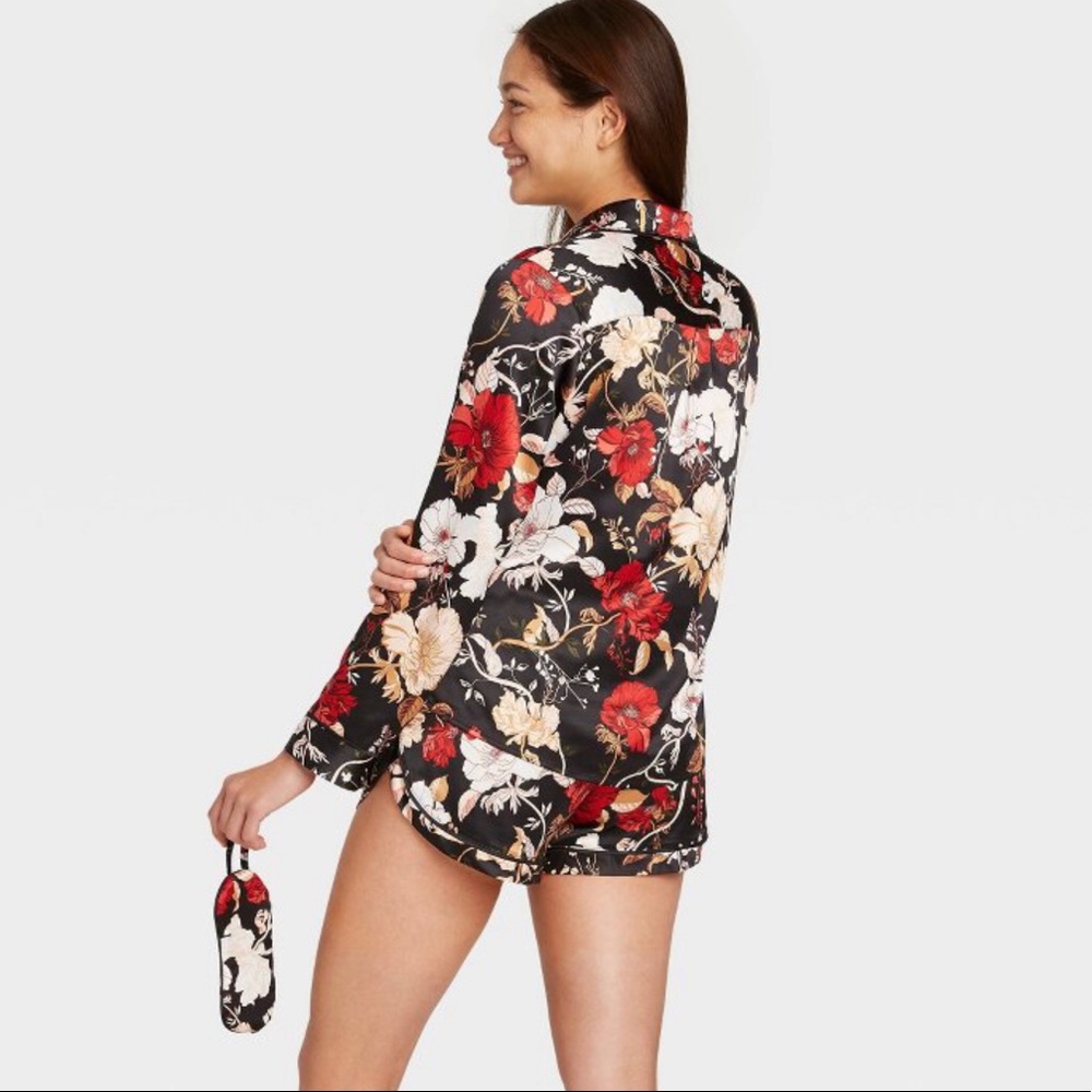 Stars Above Satin Pajama Set